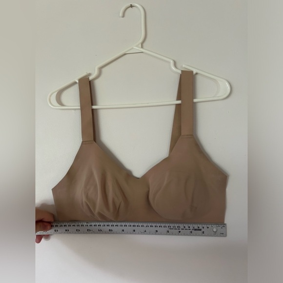 Knix Women's Padded V-Neck Evolution Bra - Tan Size 6 - Picture 3 of 6